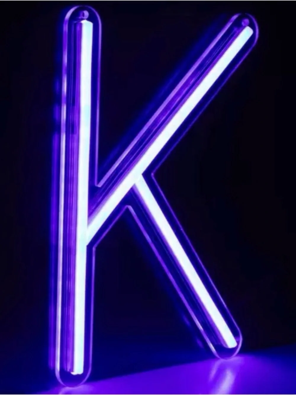 Multi-Color Letter LED Neon Letter ‘K’